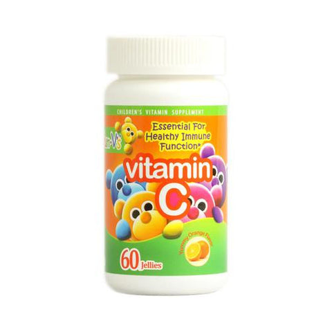 Yum V's Vitamin C Jellies Yummy Orange - 60 Chewables