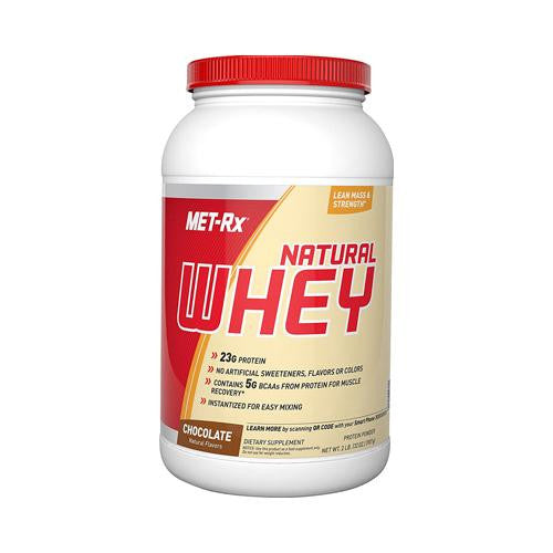 Met-rx Instantized Natural Whey Protein Chocolate - 2 Lbs