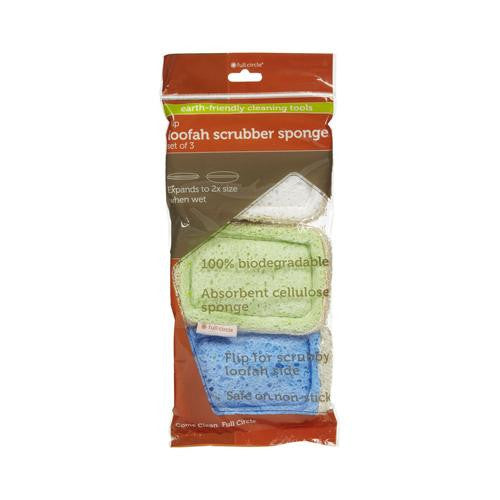 Full Circle Home Sponge Flip Loofah - Case Of 12 - 3 Pack