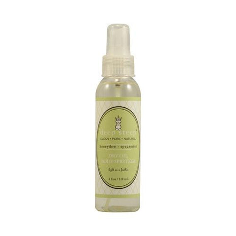 Deep Steep Dry Oil Body Spritzer Honeydew Spearmint - 4 Fl Oz