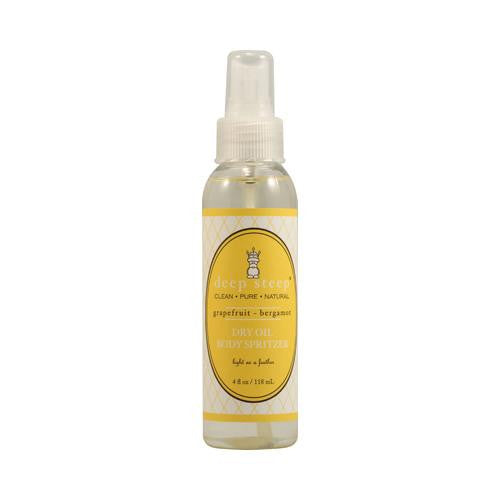 Deep Steep Dry Oil Body Spritzer Grapefruit Bergamot - 4 Fl Oz