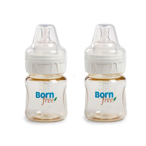 Bornfree Wide Neck Bottles - 2 Pack - 5 Oz