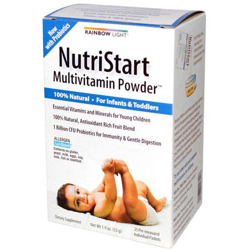 Rainbow Light Nutristart Multivitamin Powder - 25 Packets