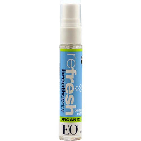 Eo Products Breath Spray - Organic Refresh - Counter Dsp - .33 Oz - 1 Case