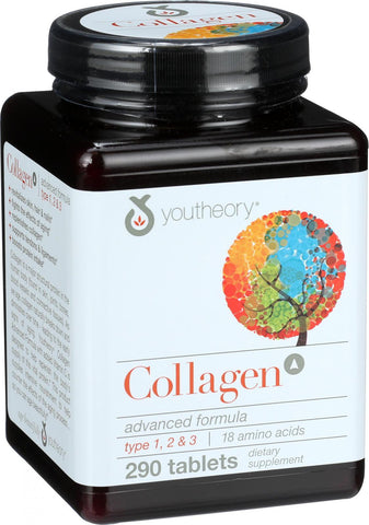 Youtheory Collagen - Type 1 And 2 And 3 - 290 Tablets