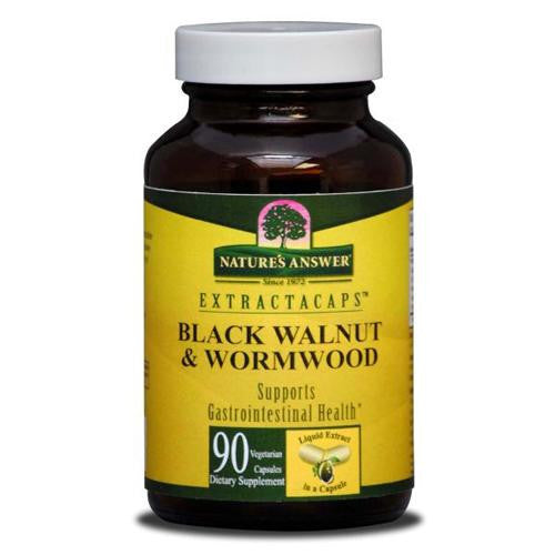 Nature's Answer Black Walnut And Wormwood - 90 Liquid Capsules