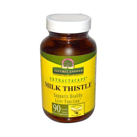 Nature's Answer Extractacaps Milk Thistle - 90 Veggie Caps