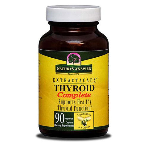 Nature's Answer Thyroid Complete Extractacaps - 90 Liquid Capsules