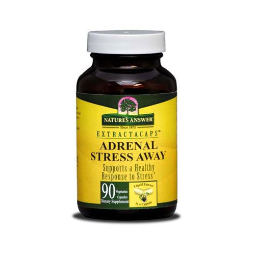 Nature's Answer Adrenal Stress Away - 90 Veggie Caps