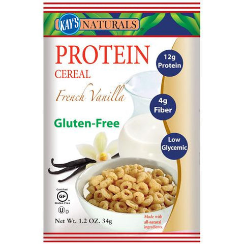 Kay's Naturals Protein Cereal French Vanilla - 1.2 Oz - Case Of 6