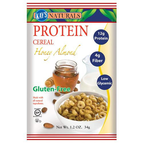 Kay's Naturals Protein Cereal Honey Almond - 1.2 Oz - Case Of 6