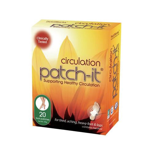 Nutriworks Patch-it Circulation - 20 Pack