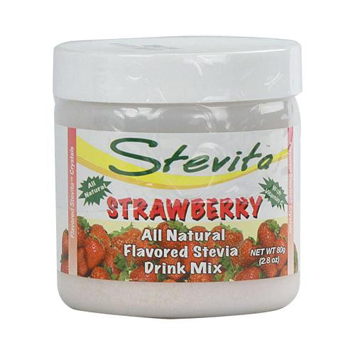 Stevita Flavored Stevia Drink Mix Strawberry - 2.8 Oz