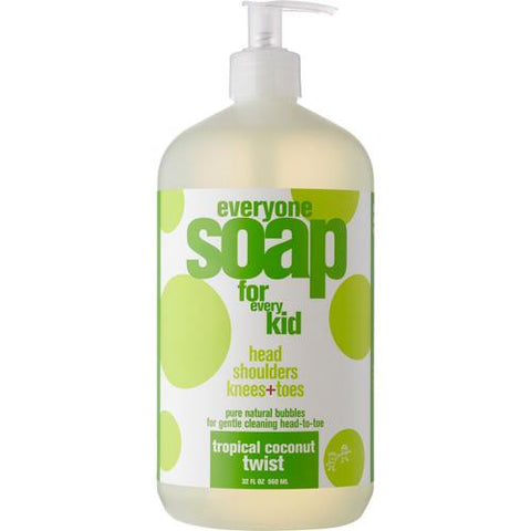 Eo Products Everyone Soap For Kids - Tropical Coconut Twist - 32 Oz