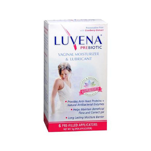 Luvena Vaginal Moisturizer And Lubricant - Box Of 6 - 5 Grams