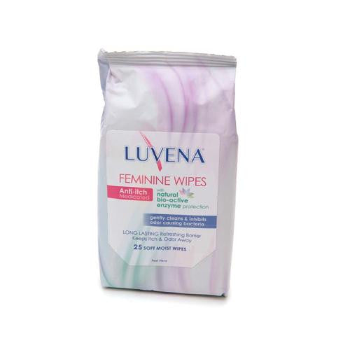 Luvena Anti-itch Wipes - Medicated - 25 Pack