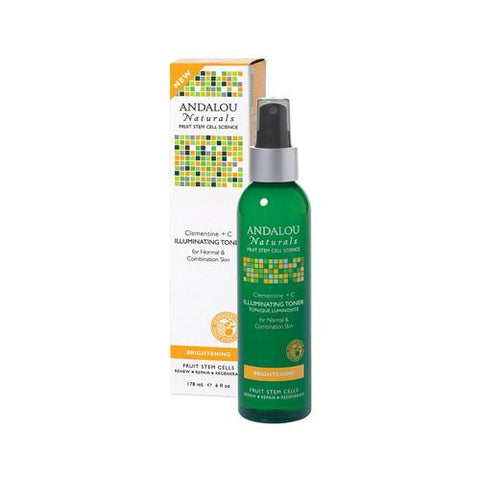 Andalou Naturals Brightening Clementine Plus C Illuminating Toner - 6 Fl Oz