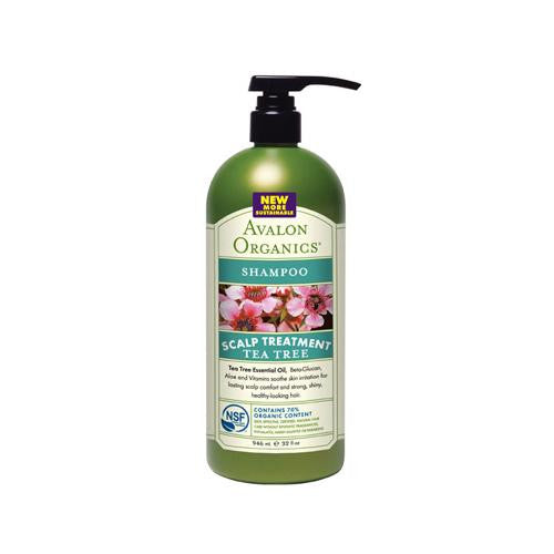 Avalon Shampoo - Organic Tea Tree - 32 Oz