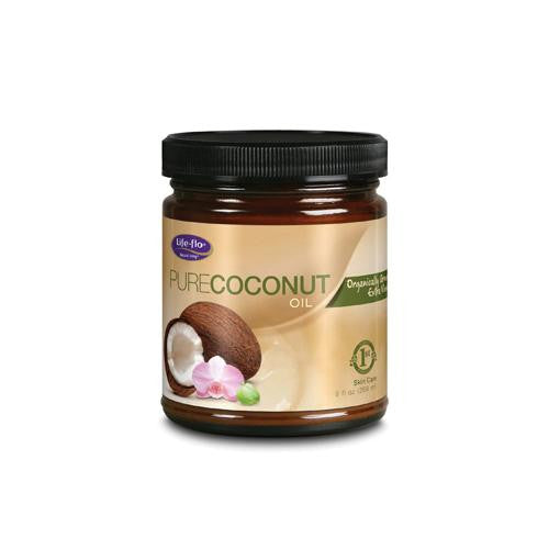 Life-flo Health Organic Pure Coconut Oil Skin Care - 9 Fl Oz