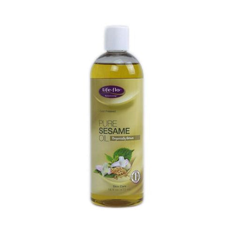 Life-flo Pure Sesame Oil Organic - 16 Fl Oz