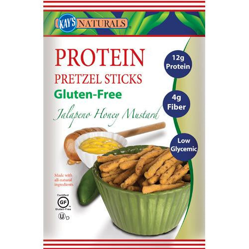 Kay's Naturals Better Balance Pretzel Sticks Jalapeno Honey Mustard - 1.2 Oz - Case Of 6