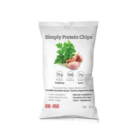 Simplyprotein Chips - Herb - Pack Of 12 - 33 Grams