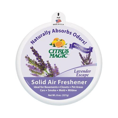 Citrus Magic Odor Absorber - Solid Lavender - Case Of 6 - 8 Oz