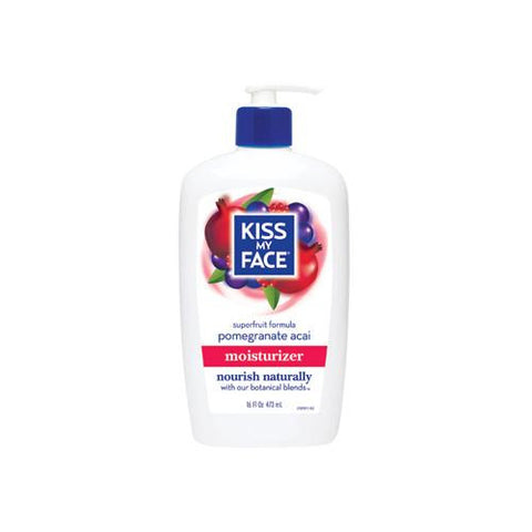 Kiss My Face Moisturizer - Pomegranate Acai - 16 Fl Oz