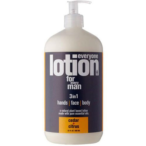 Eo Products Everyone Lotion - Men Cedar And Citrus - 32 Oz