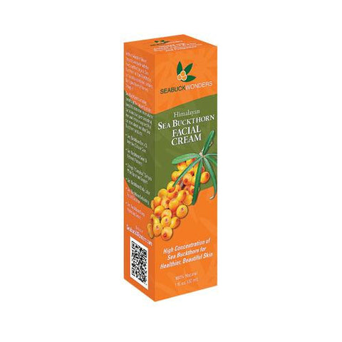 Seabuck Wonders Sea Buckthorn Facial Cream - 1 Oz