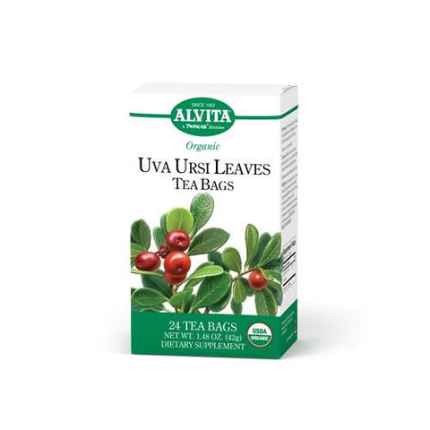 Alvita Teas Organic Uva Ursi Tea Bags - 24 Bags