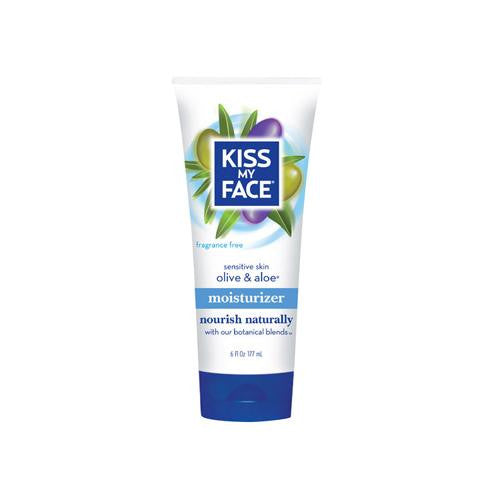 Kiss My Face Moisturizer - Olive And Aloe - 6 Oz - Fragrance Free