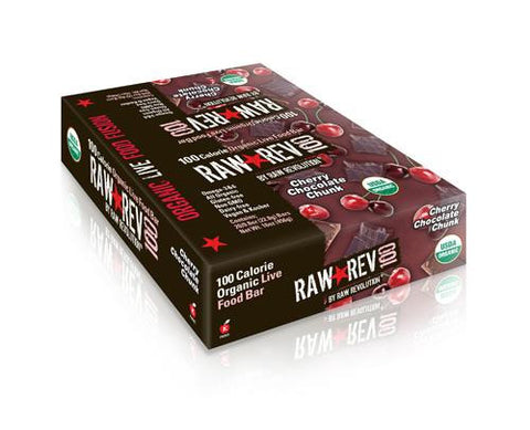 Raw Revolution Bar - Organic Cherry Chocolate - Case Of 20 - .8 Oz