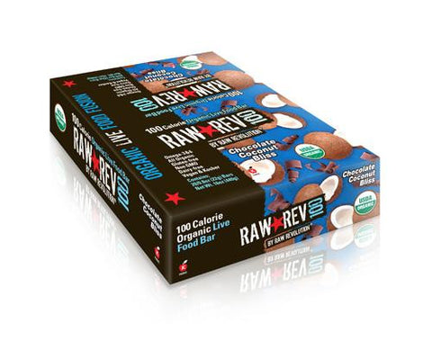 Raw Revolution Bar - Organic Chocolate And Coconut - Case Of 20 - .8 Oz