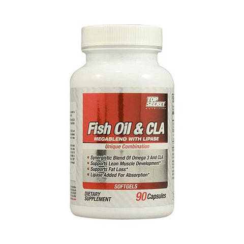 Top Secret Nutrition Fish Oil And Cla Megablend - 90 Softgels