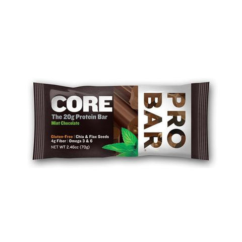 Probar Organic Mint Chocolate Core Bar - Case Of 12 - 2.46 Oz