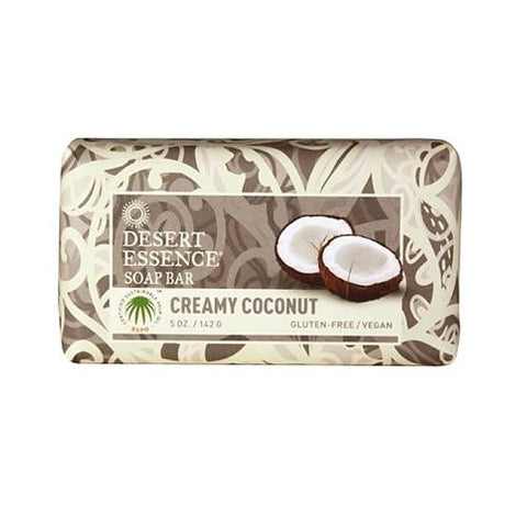 Desert Essence Bar Soap - Creamy Coconut - 5 Oz