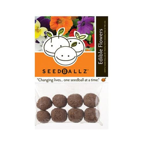 Seedballz Edible Flowers - 8 Pack