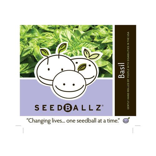 Seedballz Italian Basil - 8 Pack