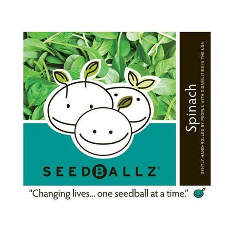 Seedballz Spinach - 8 Pack