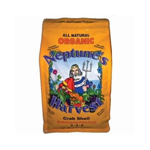 Neptune's Harvest Crab Shell Fertilizer - Orange Label - 4 Lb