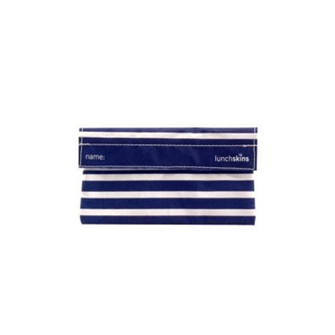 Lunchskins Snack Bag - Navy Stripe