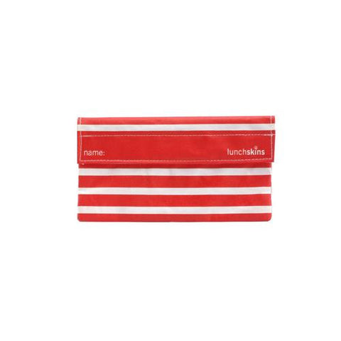 Lunchskins Snack Bag - Red Stripe