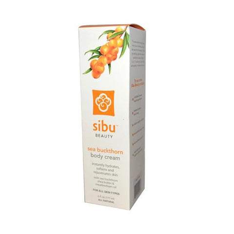 Sibu International Body Cream - Sea Buckthorn - 6 Oz