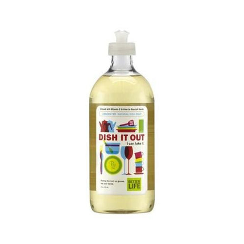 Better Life Dishwashing Soap - Unscented - 22 Fl Oz