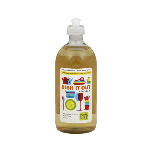 Better Life Dishwashing Soap - Sage And Citrus - 22 Fl Oz