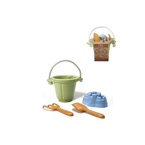 Green Toys Sand Play Set - Green - 4 Piece