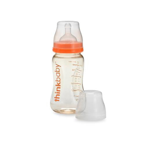 Thinkbaby Baby Bottle With Stage B Nipple (6-12 Months) - 9 Oz