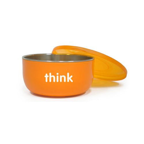 Thinkbaby Bpa Free Ceral Bowl - Orange - Count