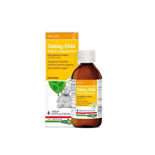 Erba Vita Gassy Kids Syrup - 5.07 Fl Oz